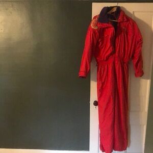 Super fun vintage ski suit
